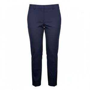 J.Crew Kate Pants Womens 6 Navy Italian Wool Career Ankle Dress Pants